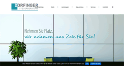 Desktop Screenshot of dorfinger.eu
