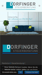 Mobile Screenshot of dorfinger.eu